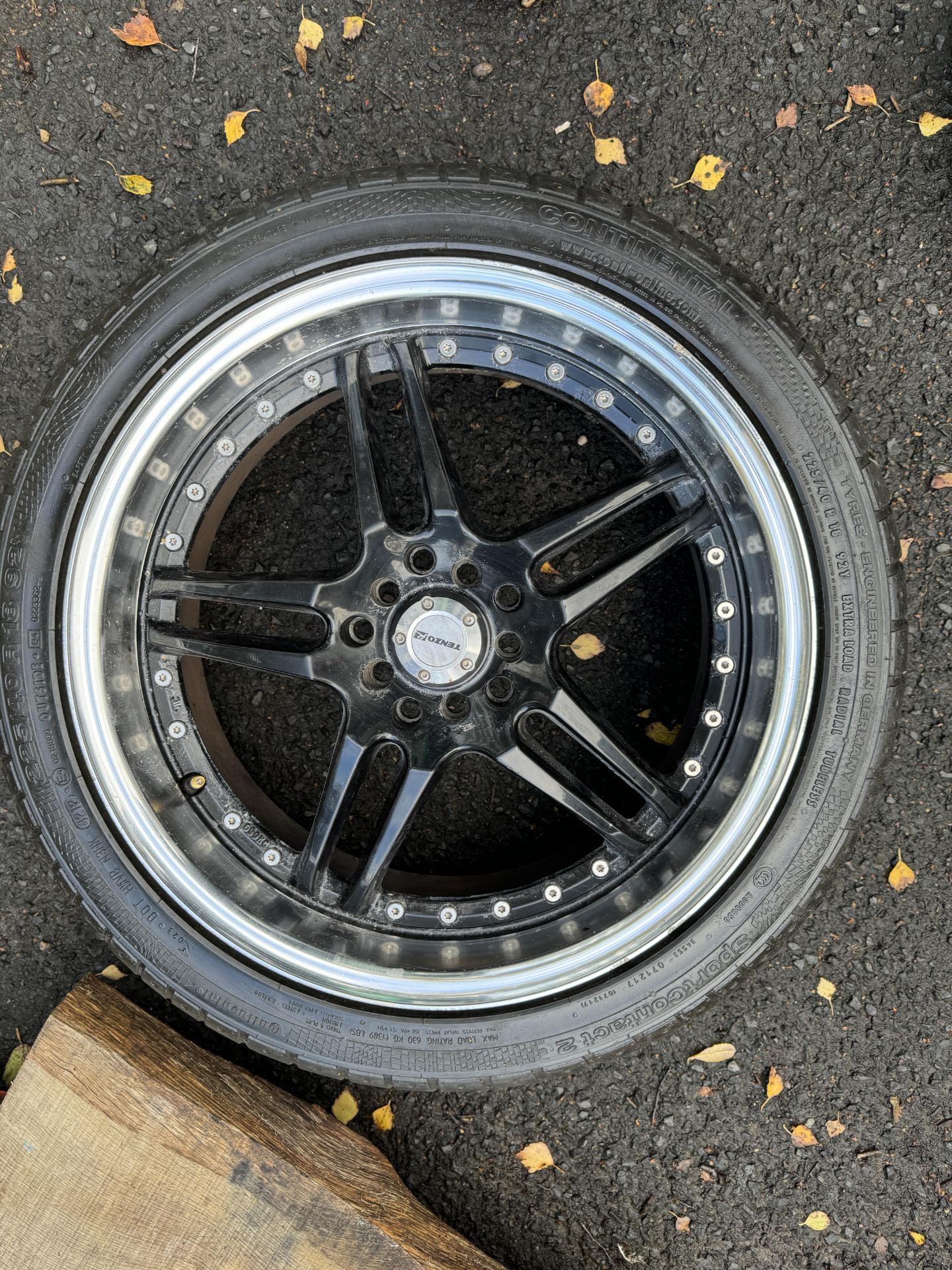 Set of 4 - Tenzo R Split Rim Alloy Wheels with Super Steel 595 225/40ZR18 83W Tyres - Mitsubishi - Image 43 of 57