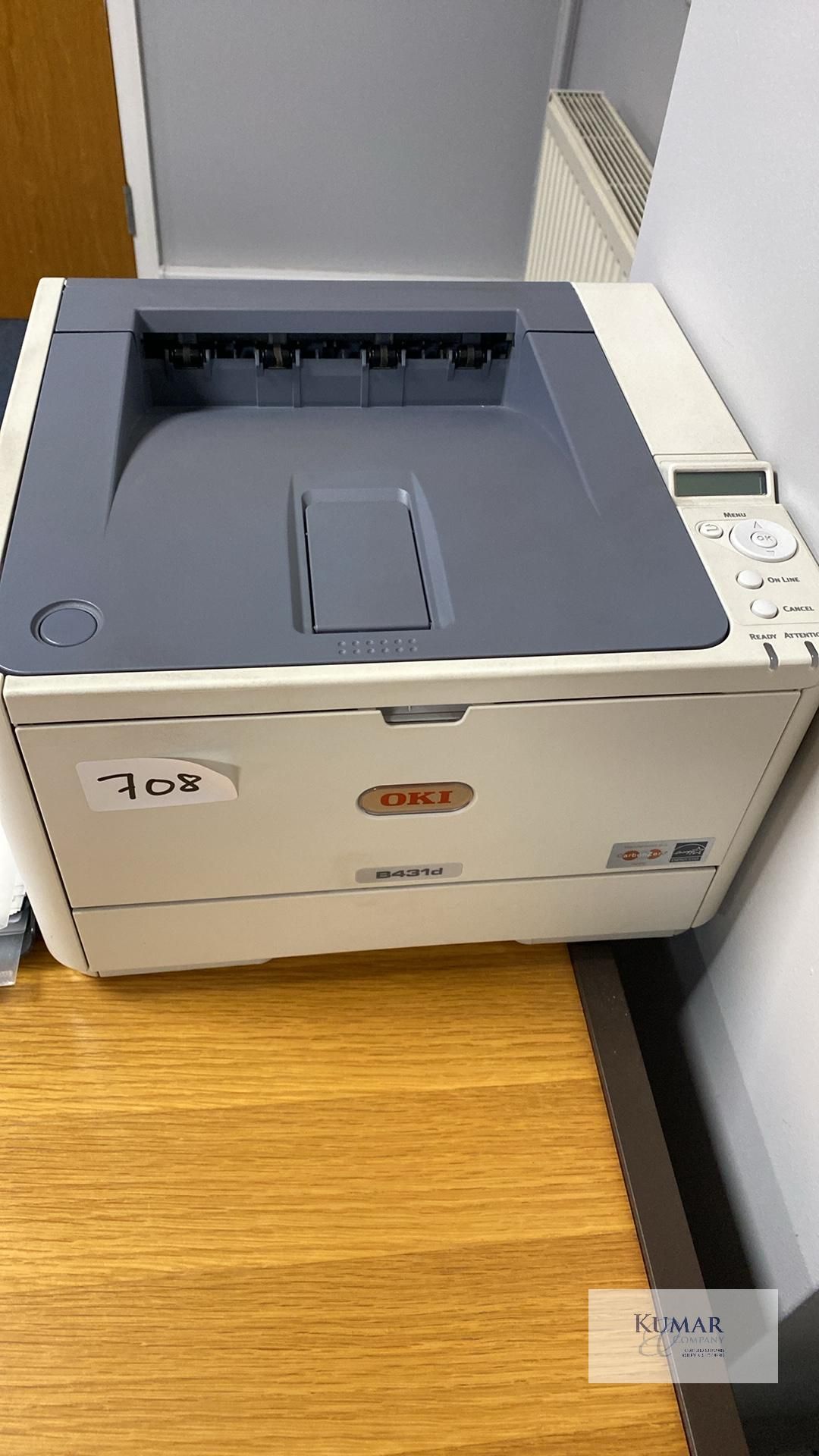 OKI B431d printer - Image 4 of 4