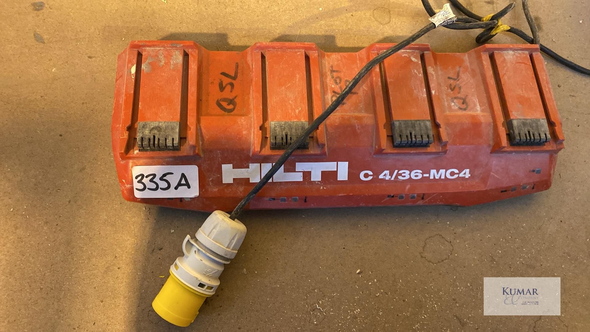 Hilti C4/36-MC4 Multi Bay 110 Volt Battery Charger, Serial No.120390005 (2019) - Image 2 of 3