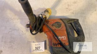 Hilti TF 40 AVR SDS 110 Volt Rotary Hammer Drill, Serial No.49942