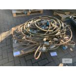 Pallet of Braided Steel Wire Lifting Cables - Mixed SWL Ratings