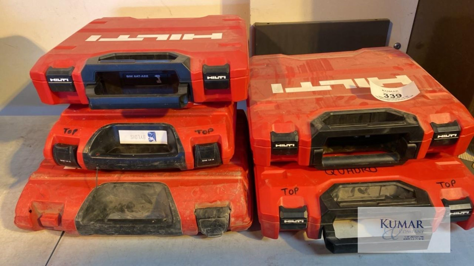 4: Empty Hilti cases - Image 3 of 5