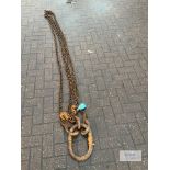 1: 2 leg. 5 metre. 4.5 tonne lifting chains