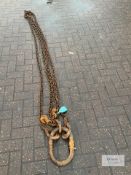 1: 2 leg. 5 metre. 4.5 tonne lifting chains