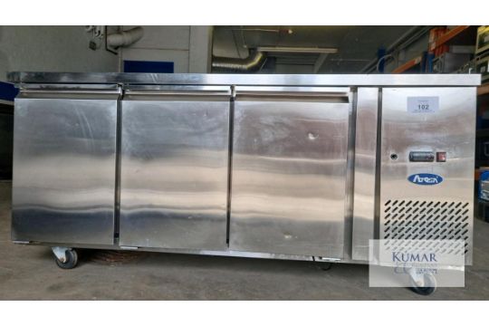 Atosa 3 Door Prep Counter Fridge - Image 1 of 5