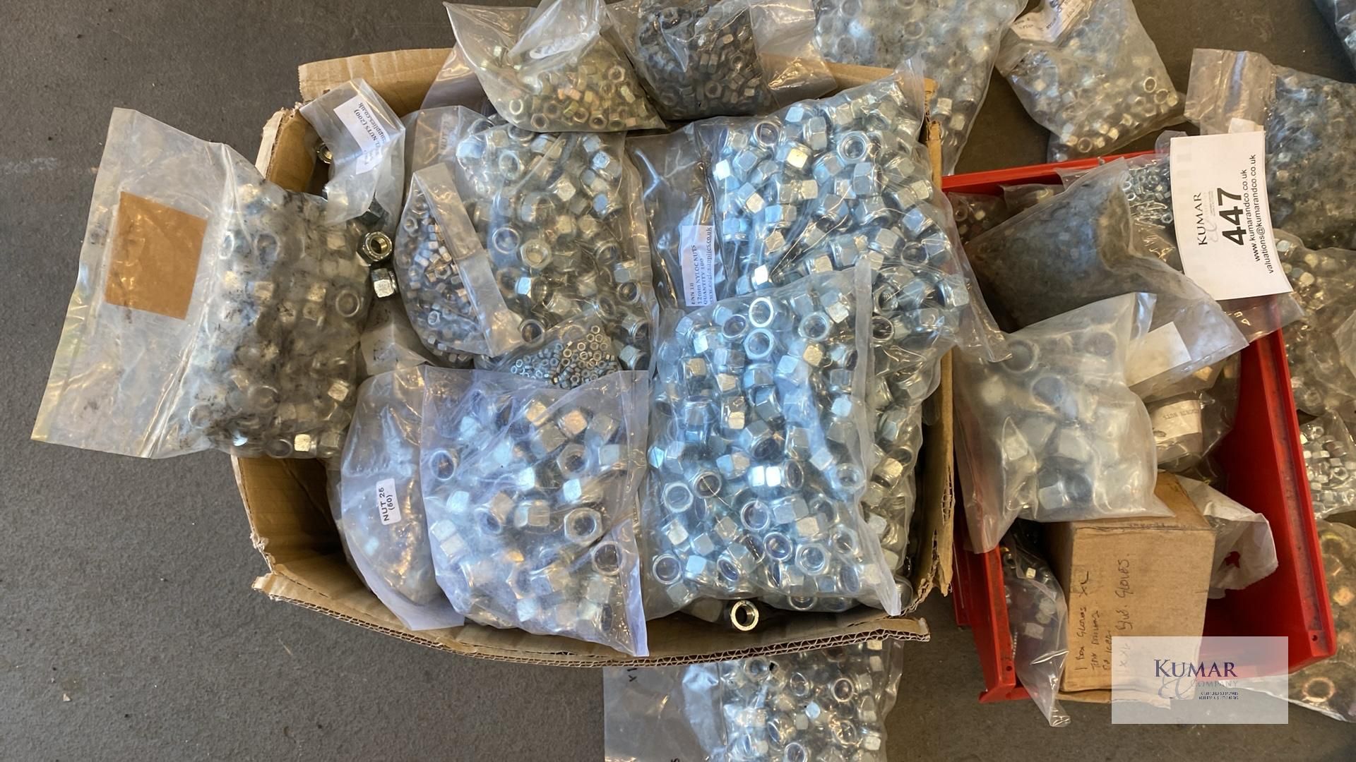 Quantity of Various Nuts & Fastners - Image 2 of 8