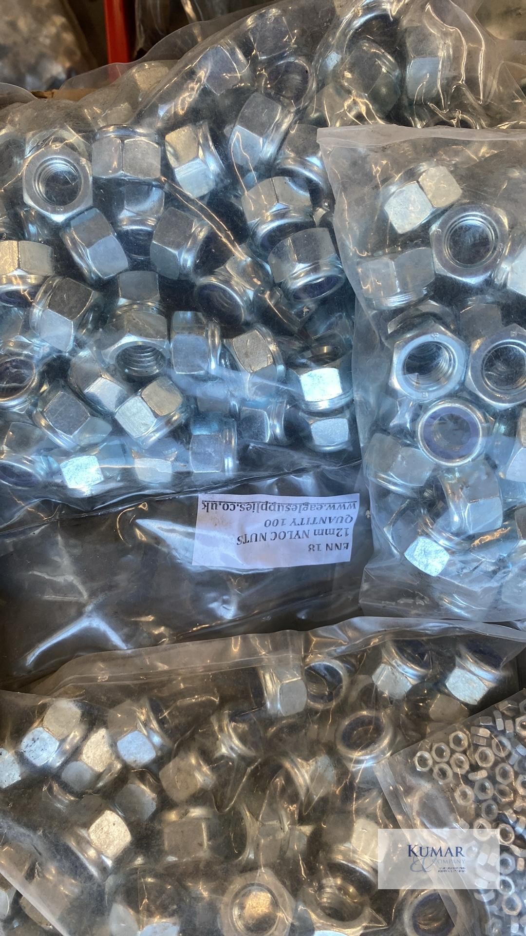 Quantity of Various Nuts & Fastners - Image 5 of 8