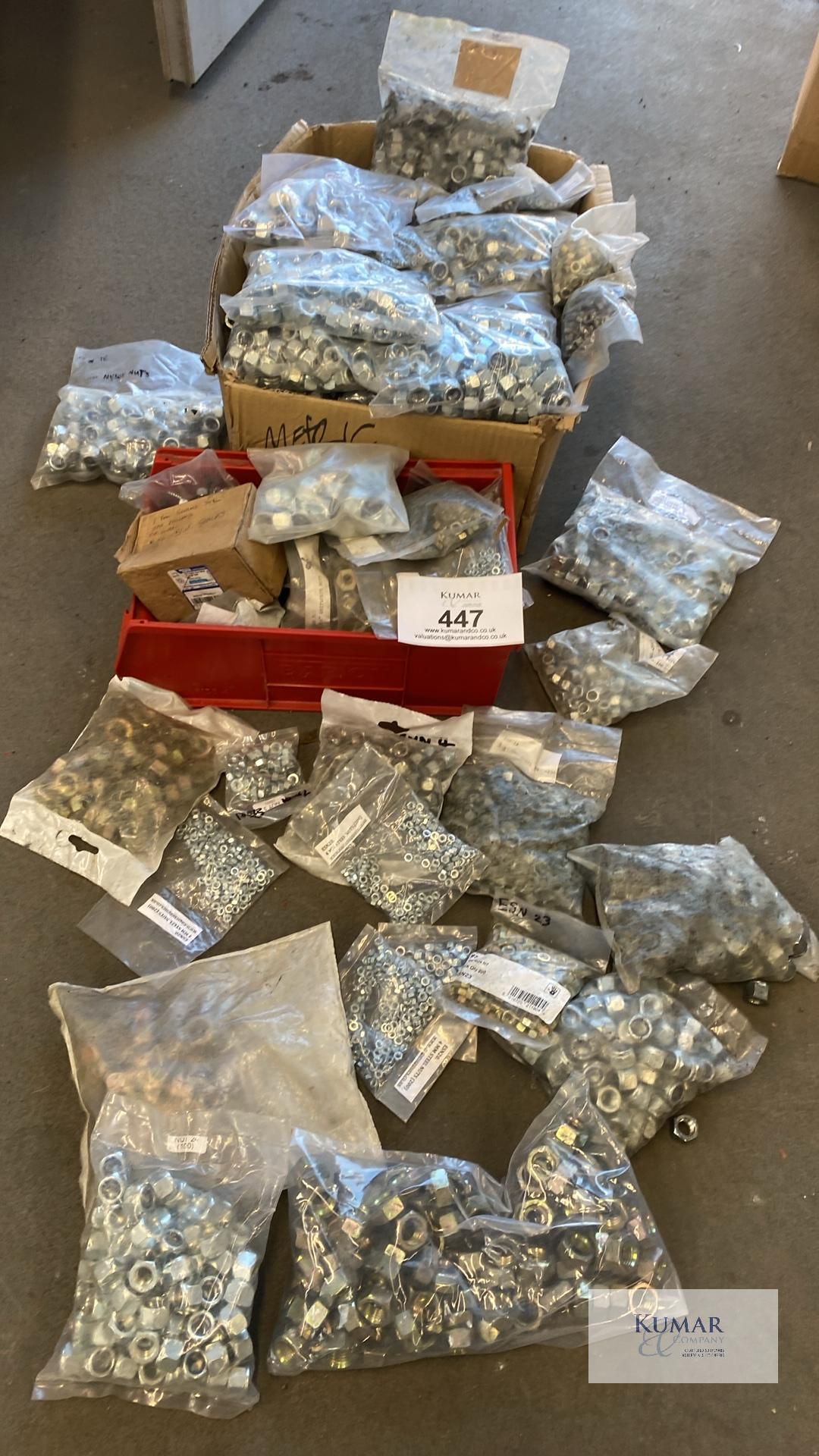 Quantity of Various Nuts & Fastners - Image 3 of 8