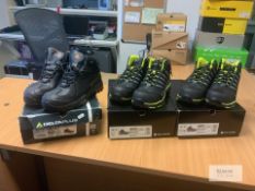 3 : Pairs Delta Plus Safety Boots - RRP Â£49.99 Each - Size 7 - As Shown