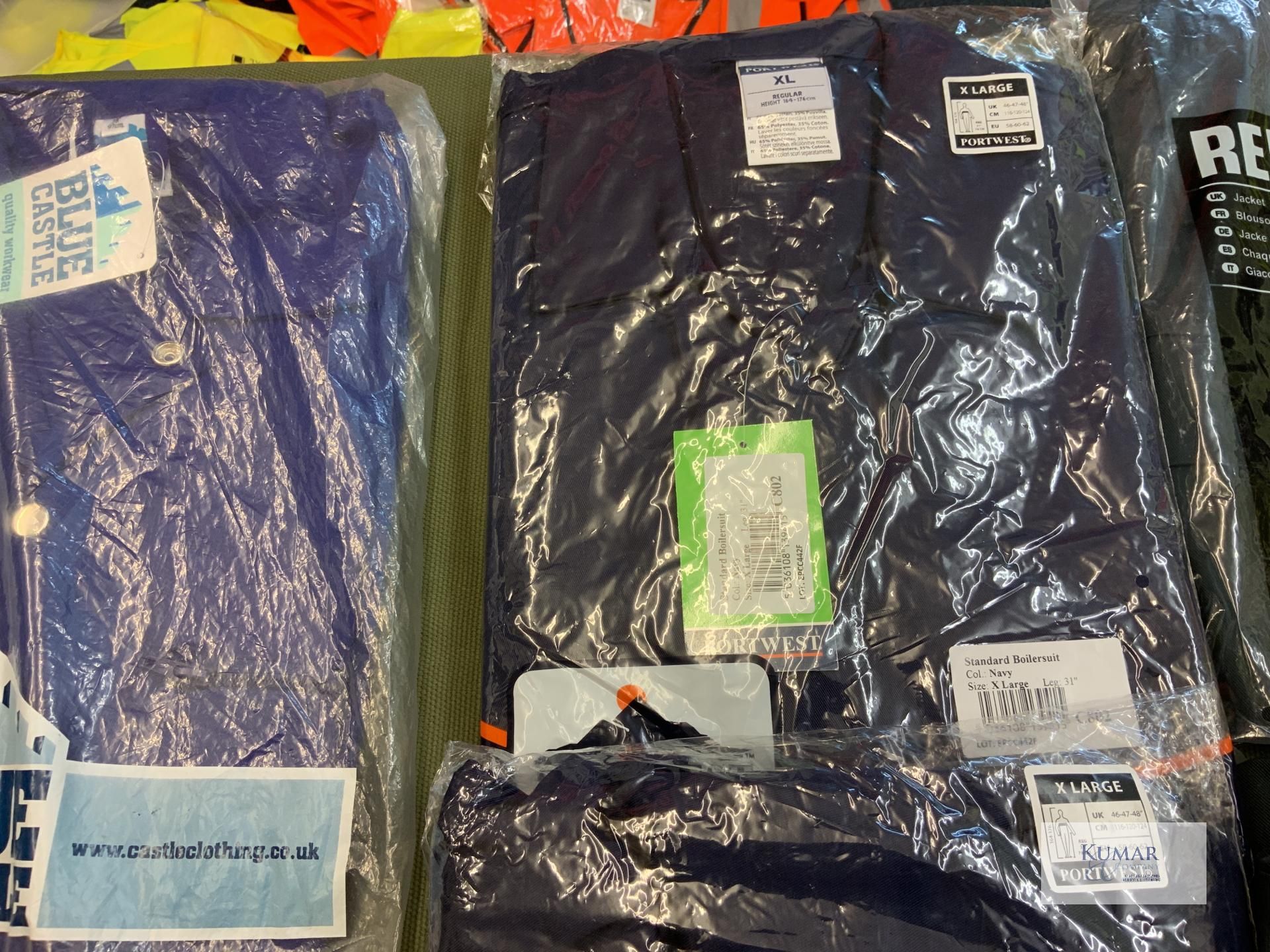 3: Dickies Coveralls 4: Dickies warehouse jackets 3: Portwest Coveralls 2:Blue castle Coveralls - Image 6 of 8