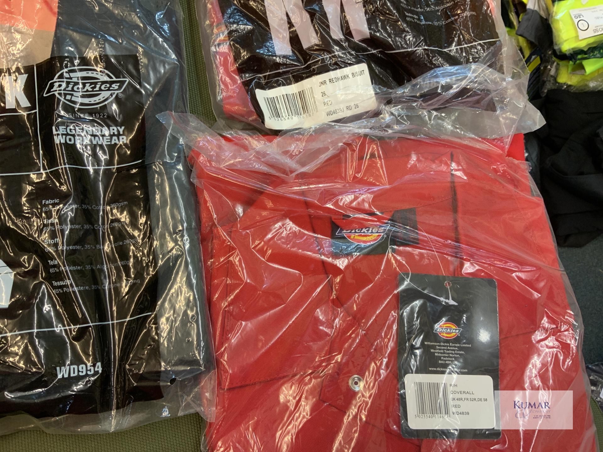3: Dickies Coveralls 4: Dickies warehouse jackets 3: Portwest Coveralls 2:Blue castle Coveralls - Image 8 of 8