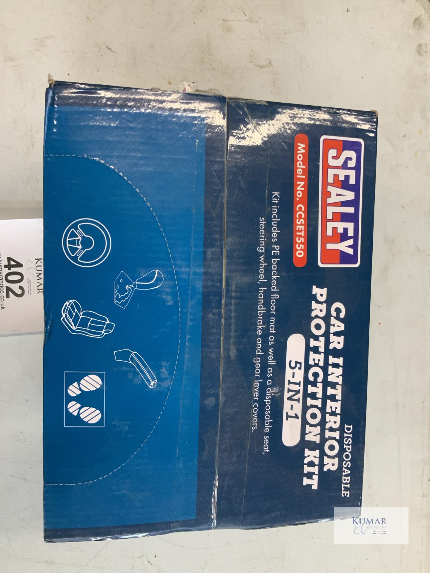 Sealey Car Interior Protection Kit Neilsen Multi Purpose Roof Battery Jump leads - Image 2 of 7