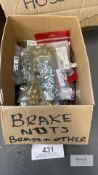 Quantity of Brake Nuts Brass & Others