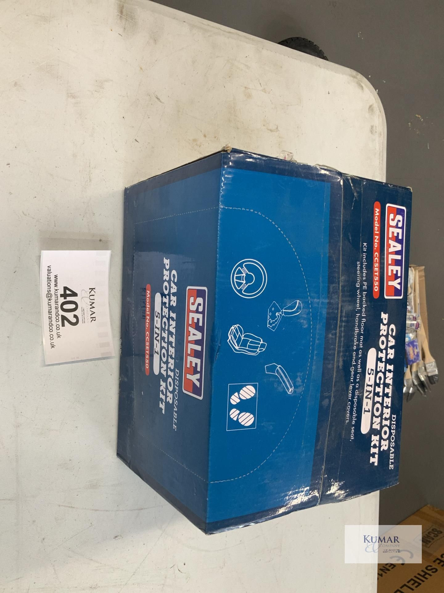 Sealey Car Interior Protection Kit Neilsen Multi Purpose Roof Battery Jump leads