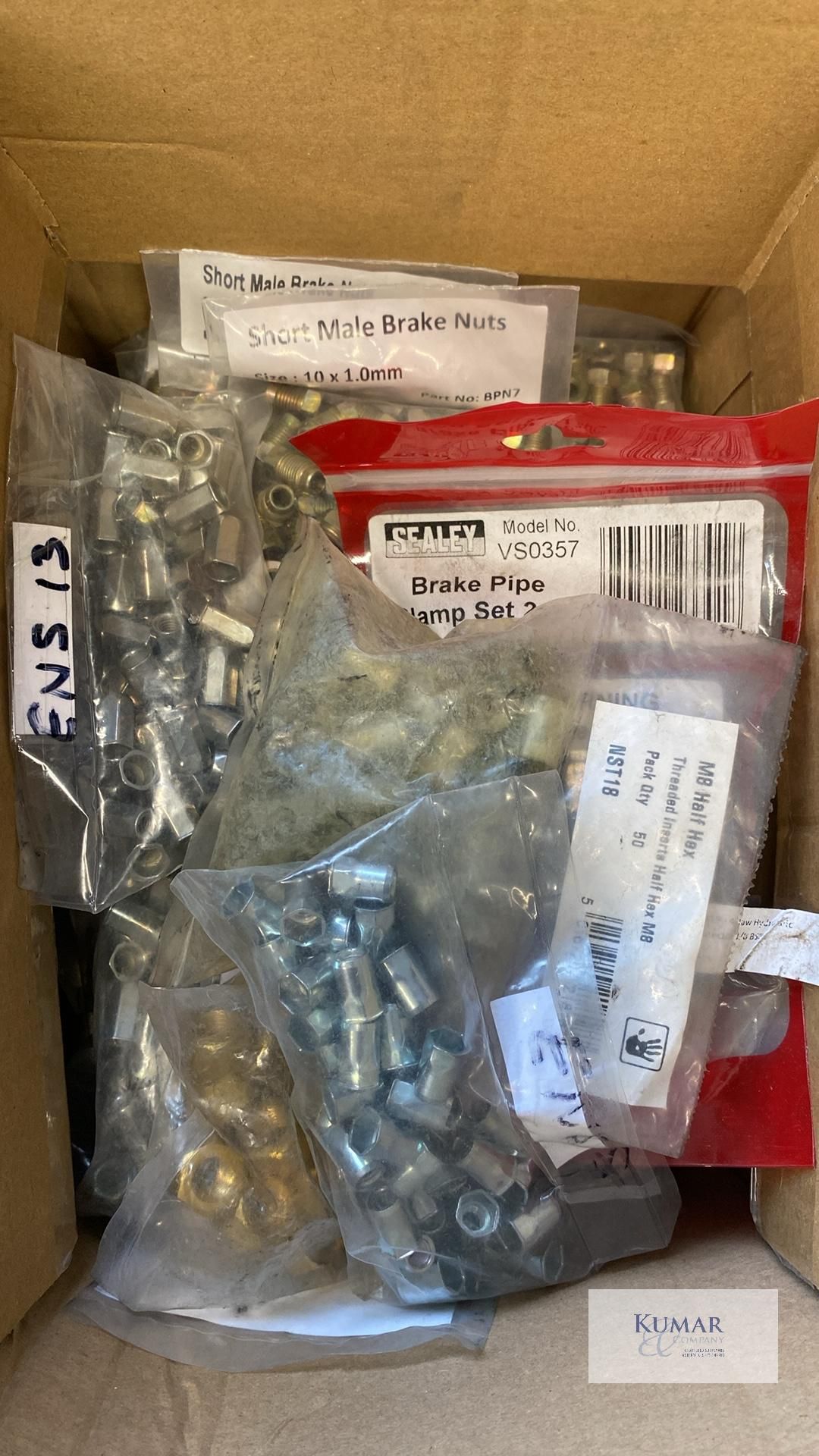 Quantity of Brake Nuts Brass & Others - Image 3 of 4