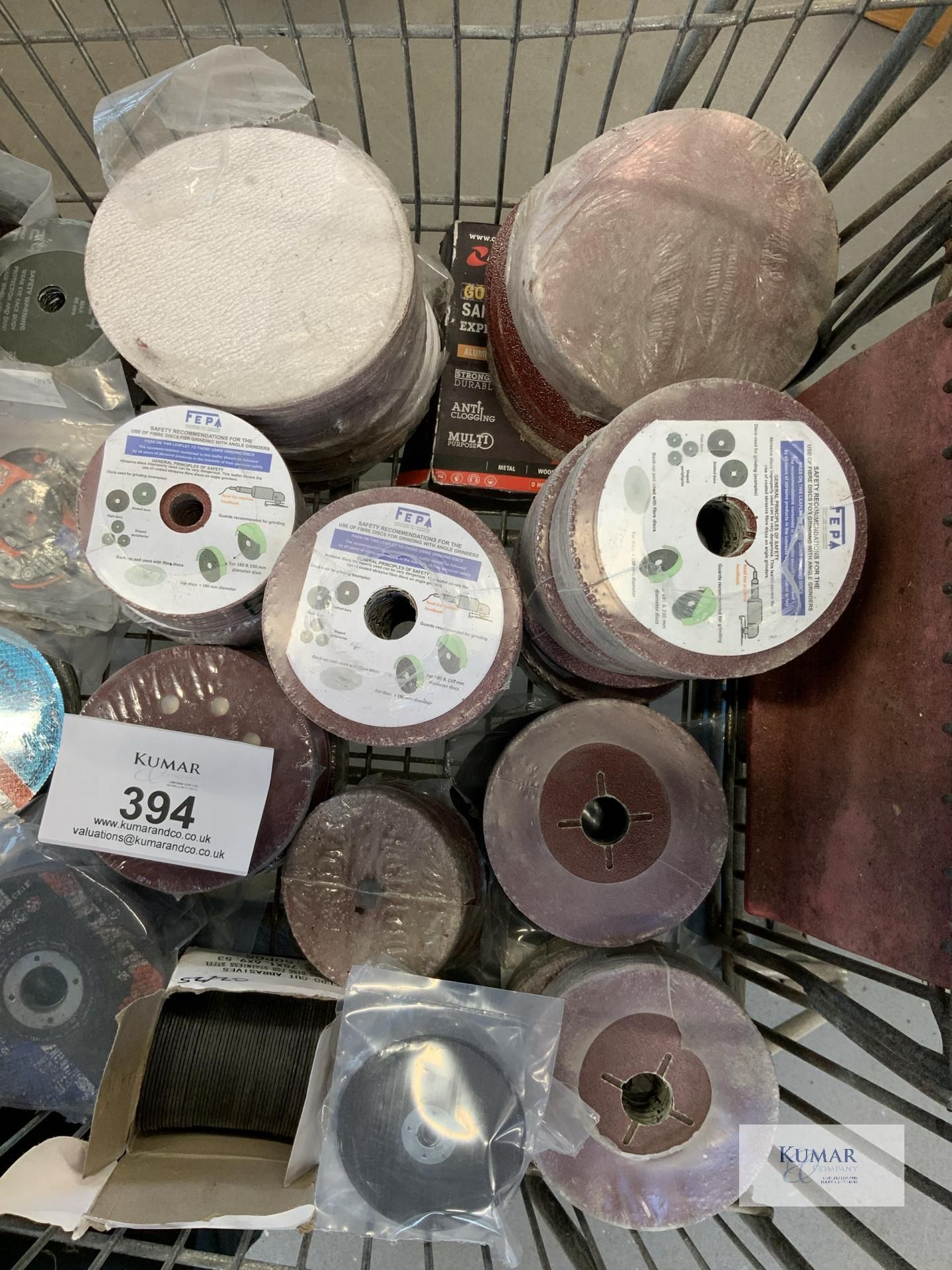 Large quantity of Fibre Disks and Abrasive Disks - Image 3 of 6