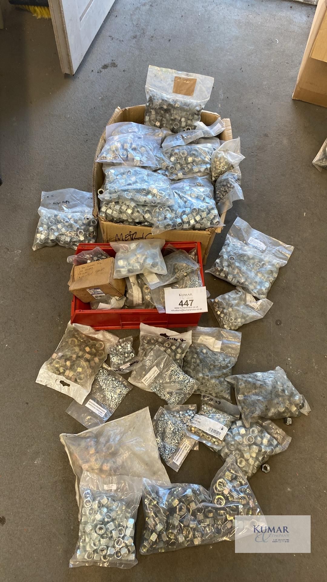 Quantity of Various Nuts & Fastners - Image 8 of 8