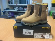 Caterpillar Pelton ST S1 P HRO Steel Toe Size 9 UK Wide Fitting Safety Boot