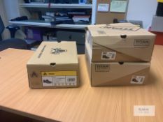 2: Pairs Titan Hiker Size 12 & 1 Pair Amblers Safety FS46 Size 13 Safety Shoes