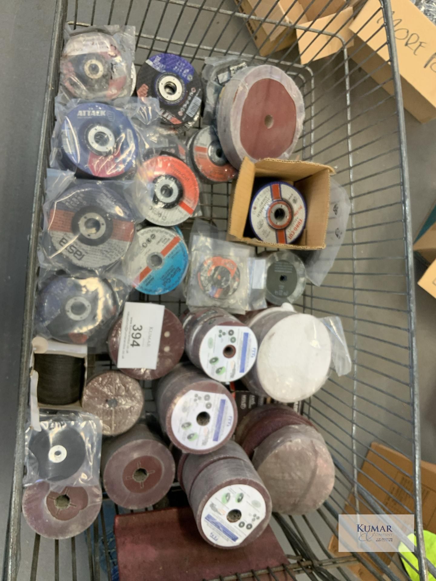 Large quantity of Fibre Disks and Abrasive Disks