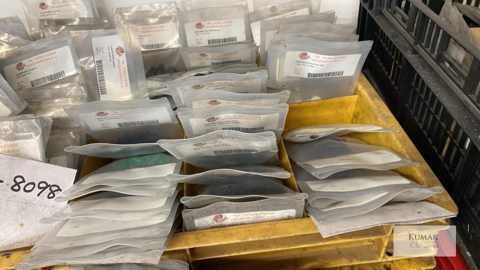 Large Quantity of Specialist Automtive Clips, Fastners, Mainly Interior & Trim Clips for Classic - Image 8 of 11