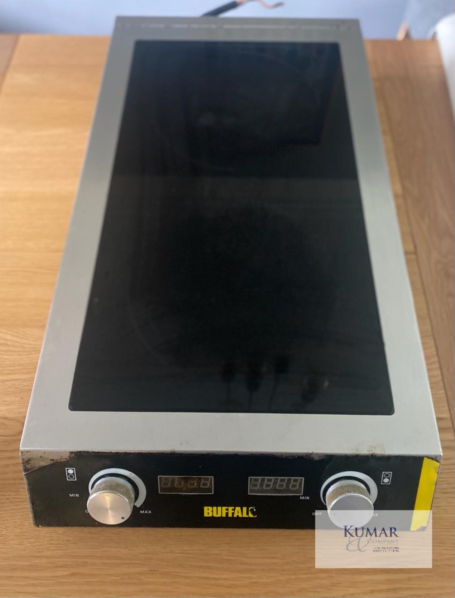 Buffalo Heavy Duty Double Induction Hob 7kW