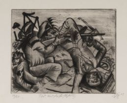 Otto Dix, Die Barrikade 1922