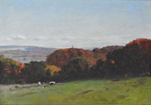 Ludwig Willroider (1845 Villach – 1910 Bernried am Starnberger See), Herbstlandschaft