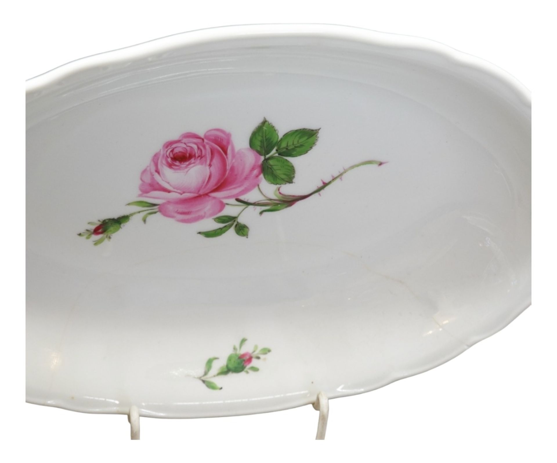 Meissen, Umfangreiches Service „Rote Rose“ - Image 6 of 11