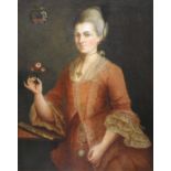 Barockes Porträt einer Dame