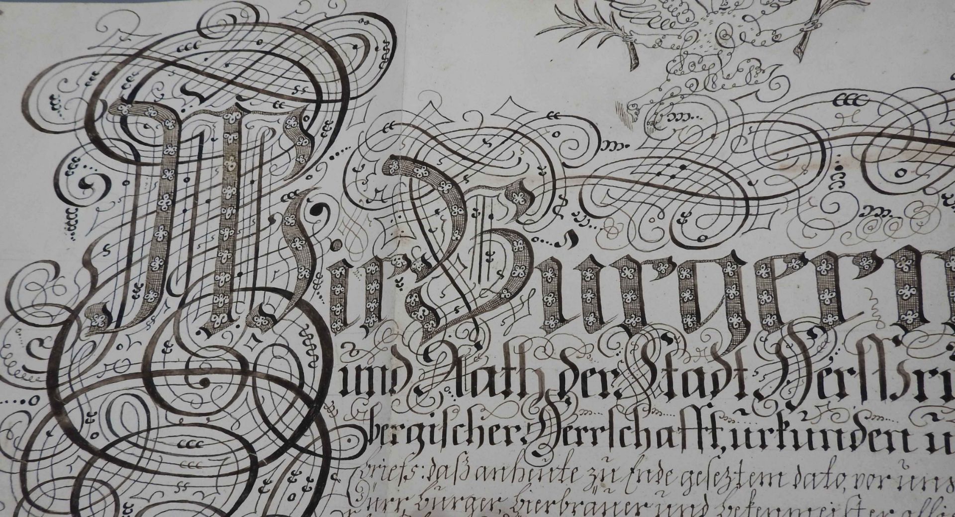 Lehrbrief aus dem Jahr 1788 für Johann Dürr - Image 3 of 14