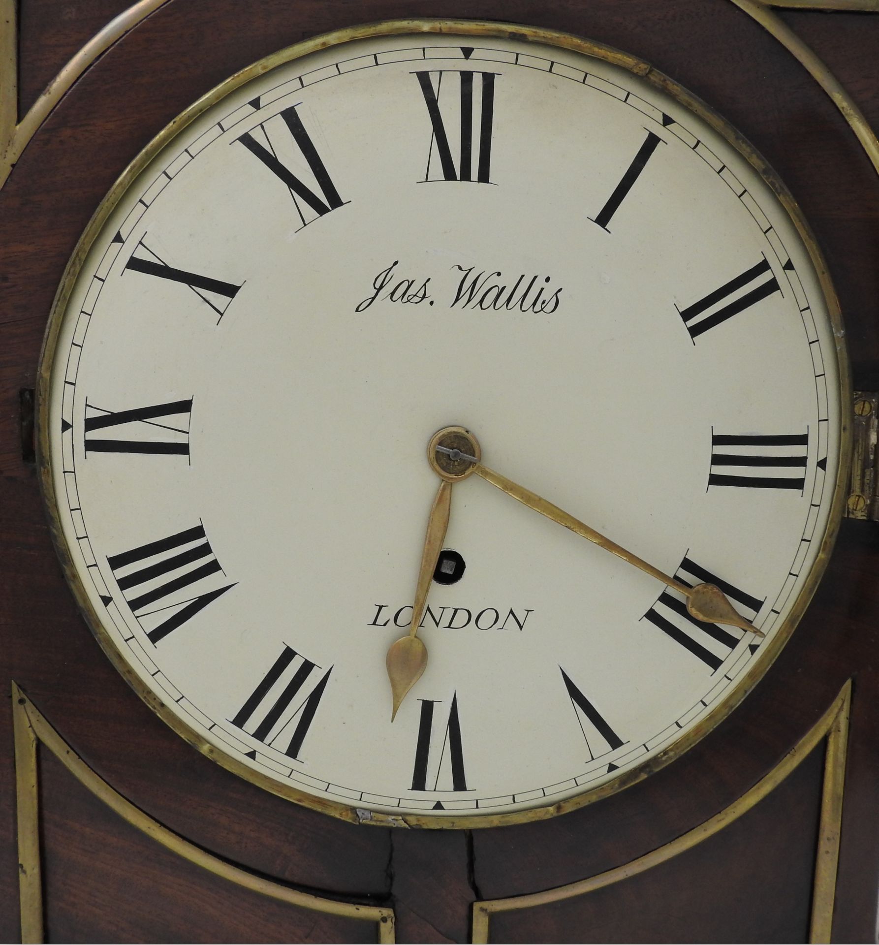 Englische Konsolenuhr, Bracket clock - Image 6 of 14