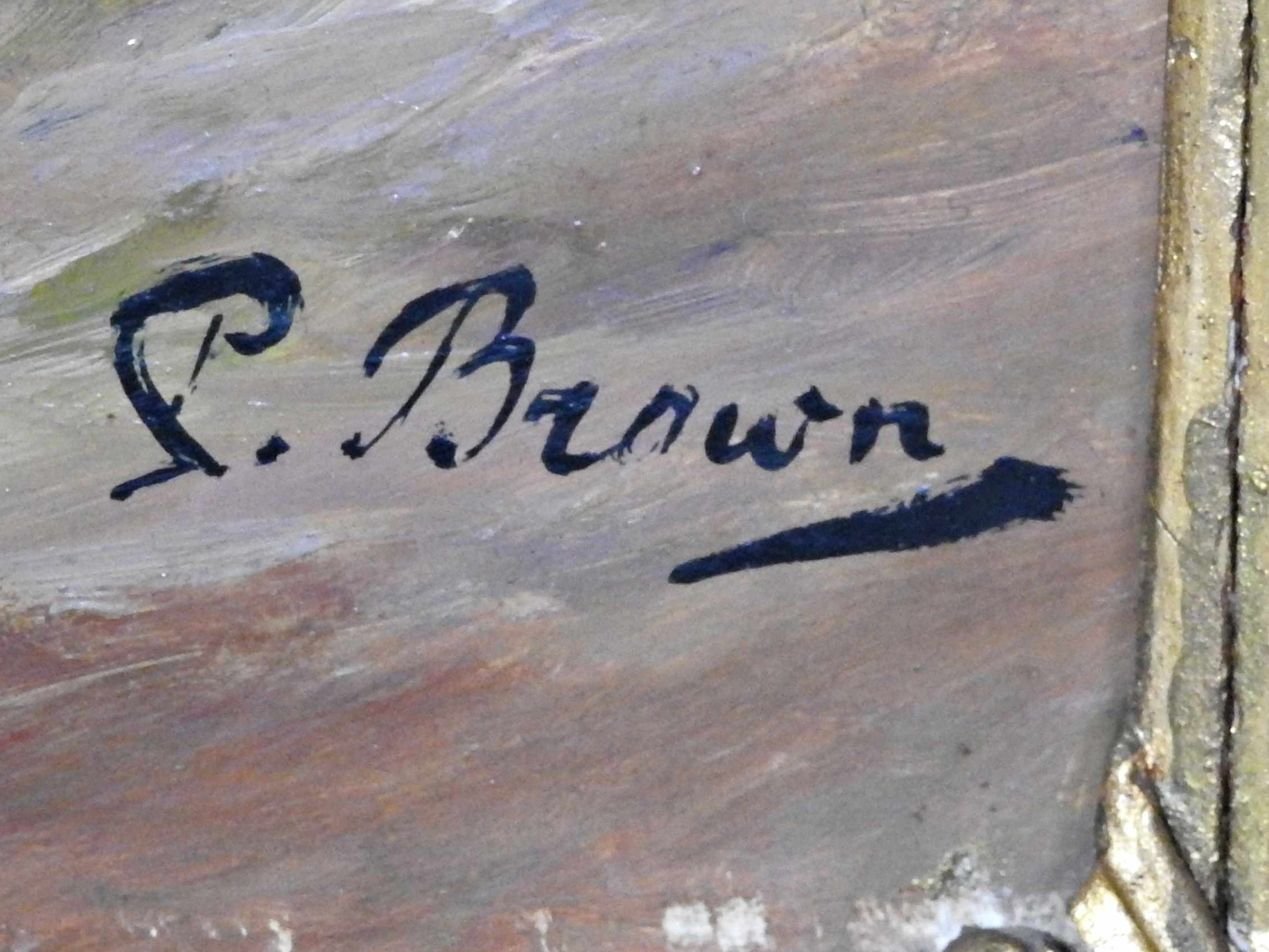 B. Brown, Gegenstücke mit Beduinenreitern - Image 2 of 11