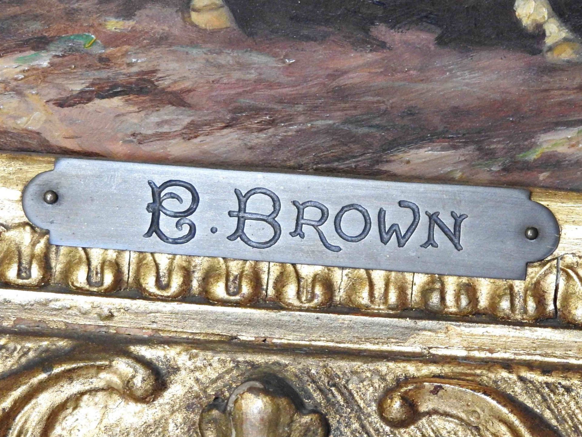 B. Brown, Gegenstücke mit Beduinenreitern - Bild 5 aus 11
