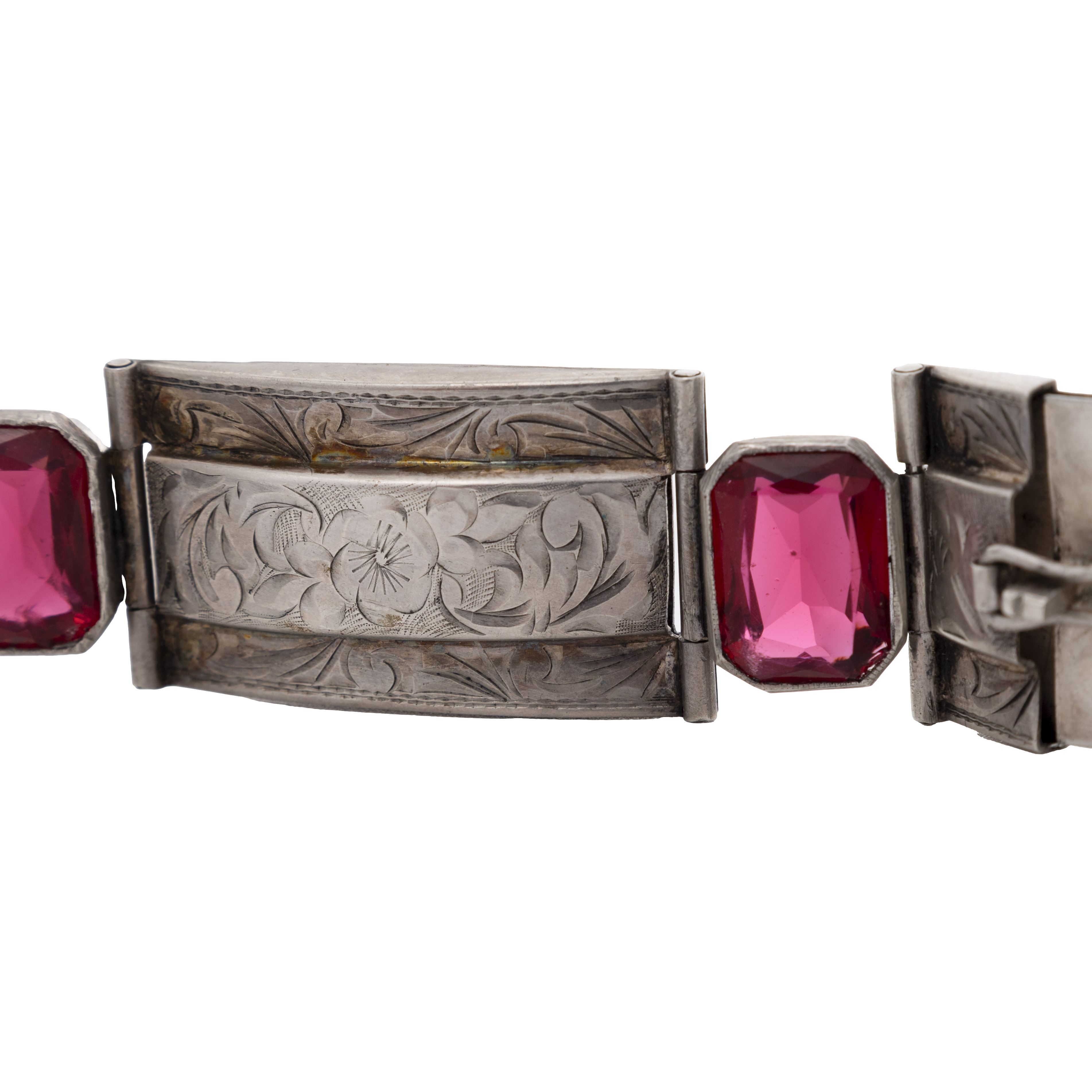 Konvolut einer Brosche und eines Art Deco Armbandes - Image 7 of 7