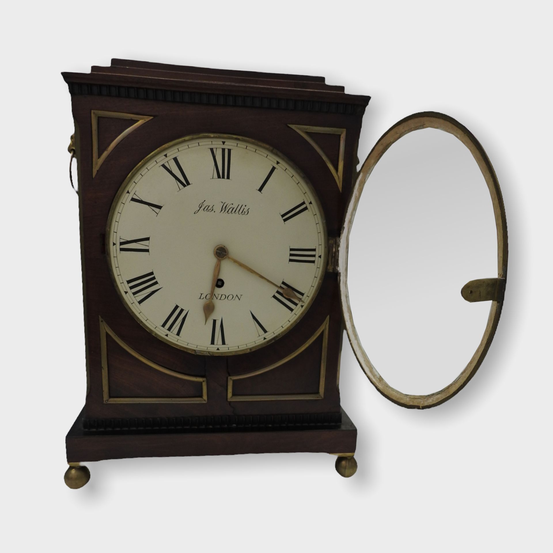 Englische Konsolenuhr, Bracket clock - Bild 5 aus 14