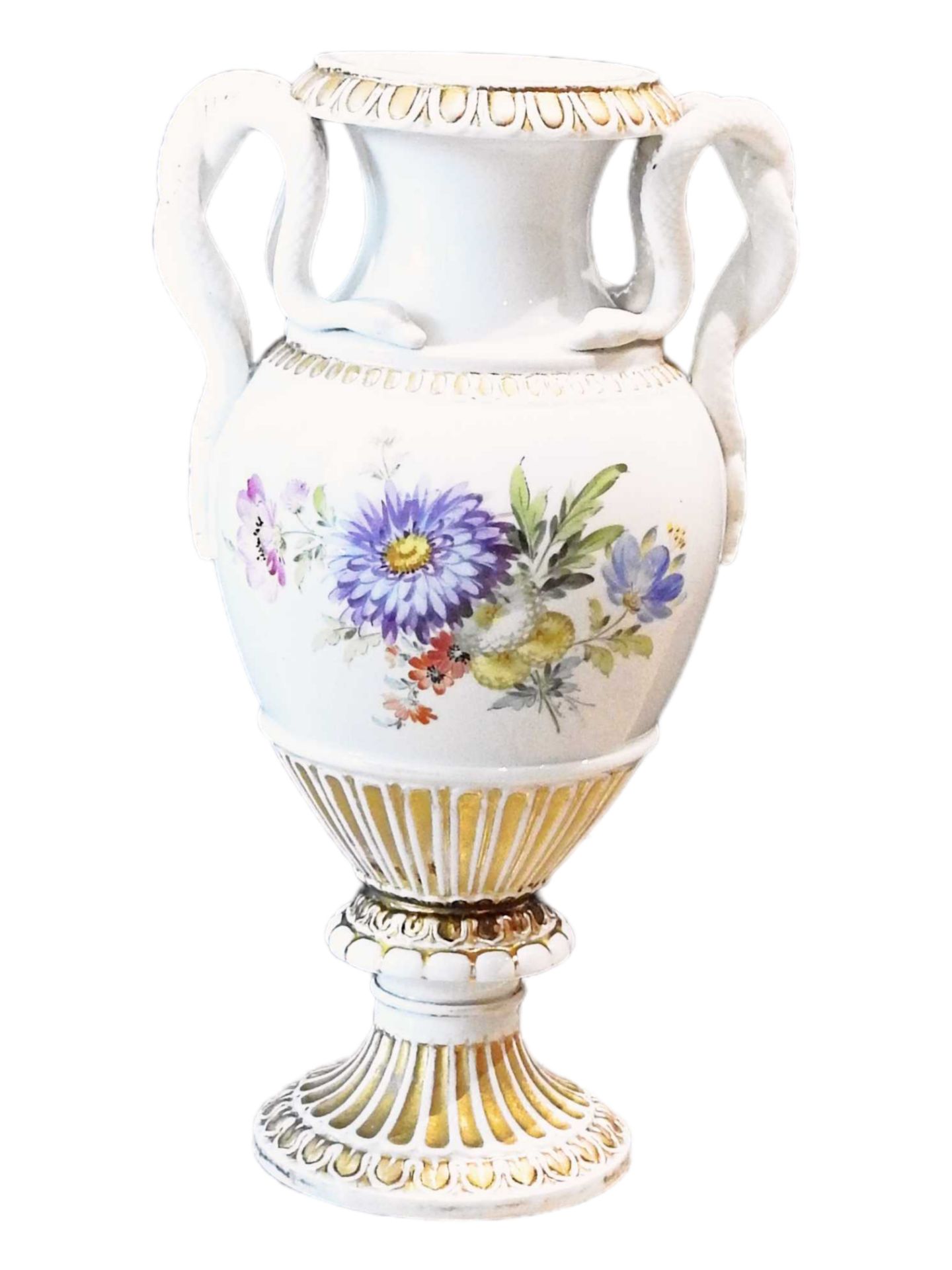 Meissen, Schlangenhenkelvase - Image 5 of 8