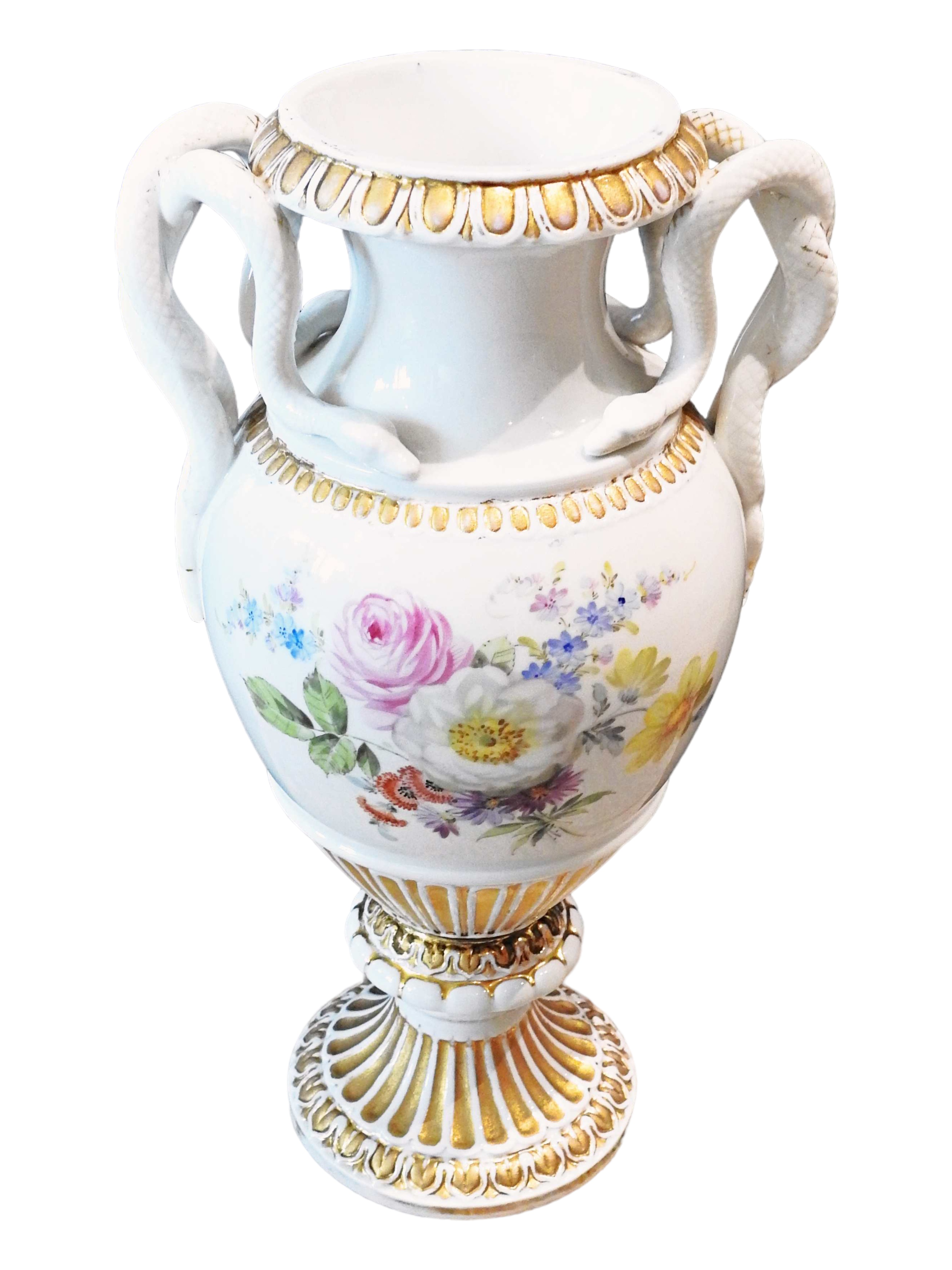 Meissen, Schlangenhenkelvase - Image 8 of 8