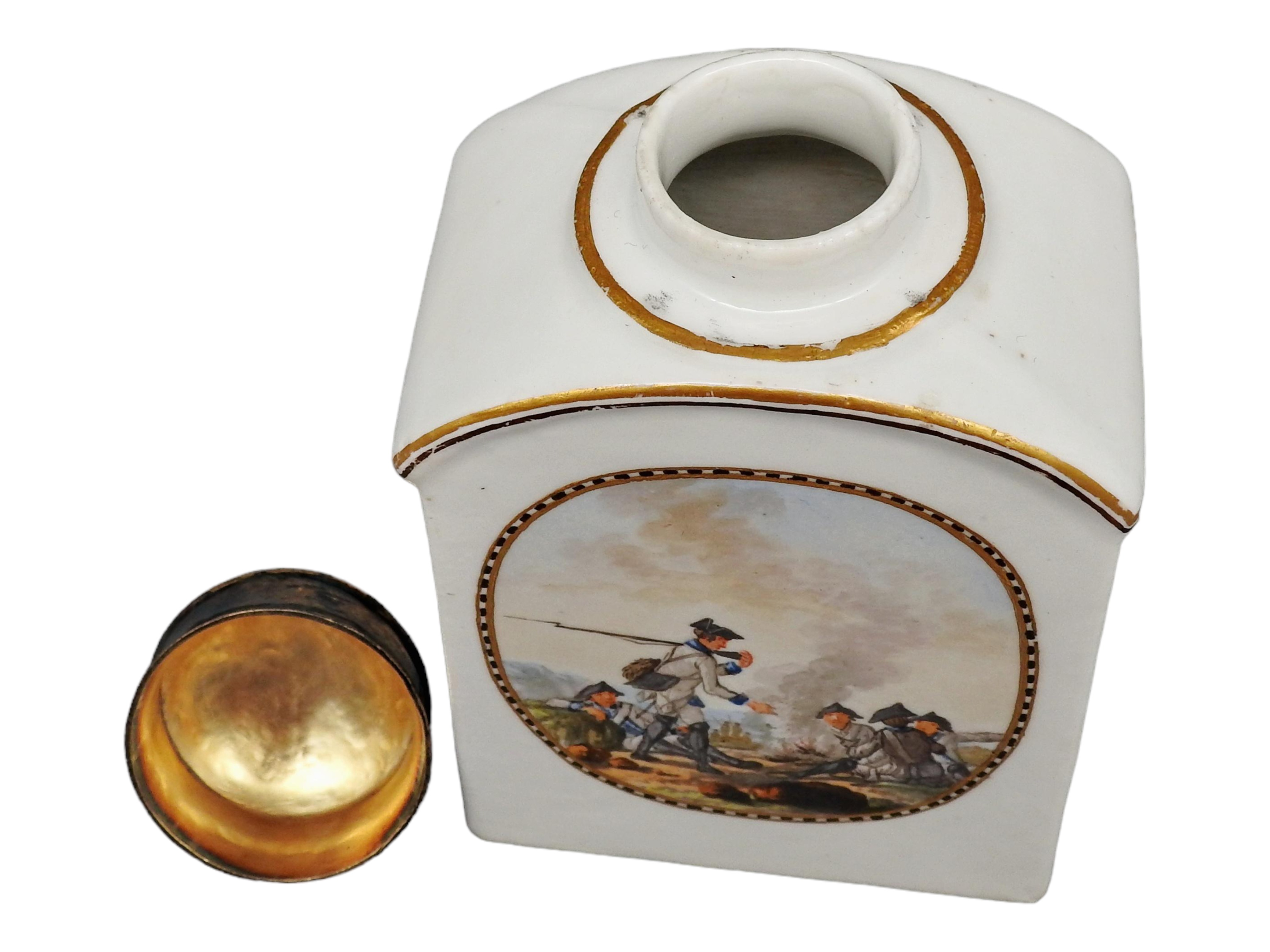 Meissen, Seltene Teedose - Image 3 of 5