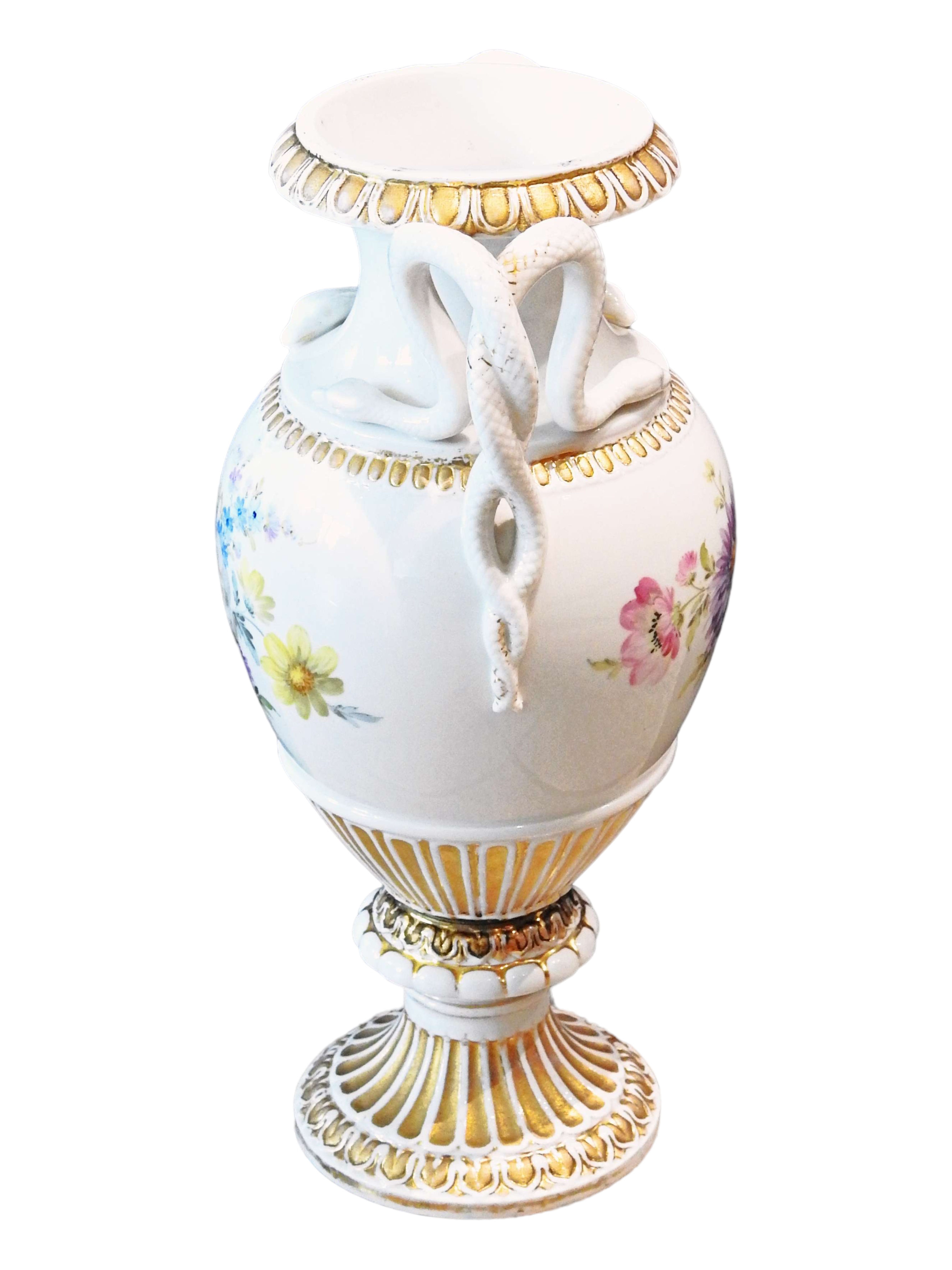 Meissen, Schlangenhenkelvase - Image 4 of 8