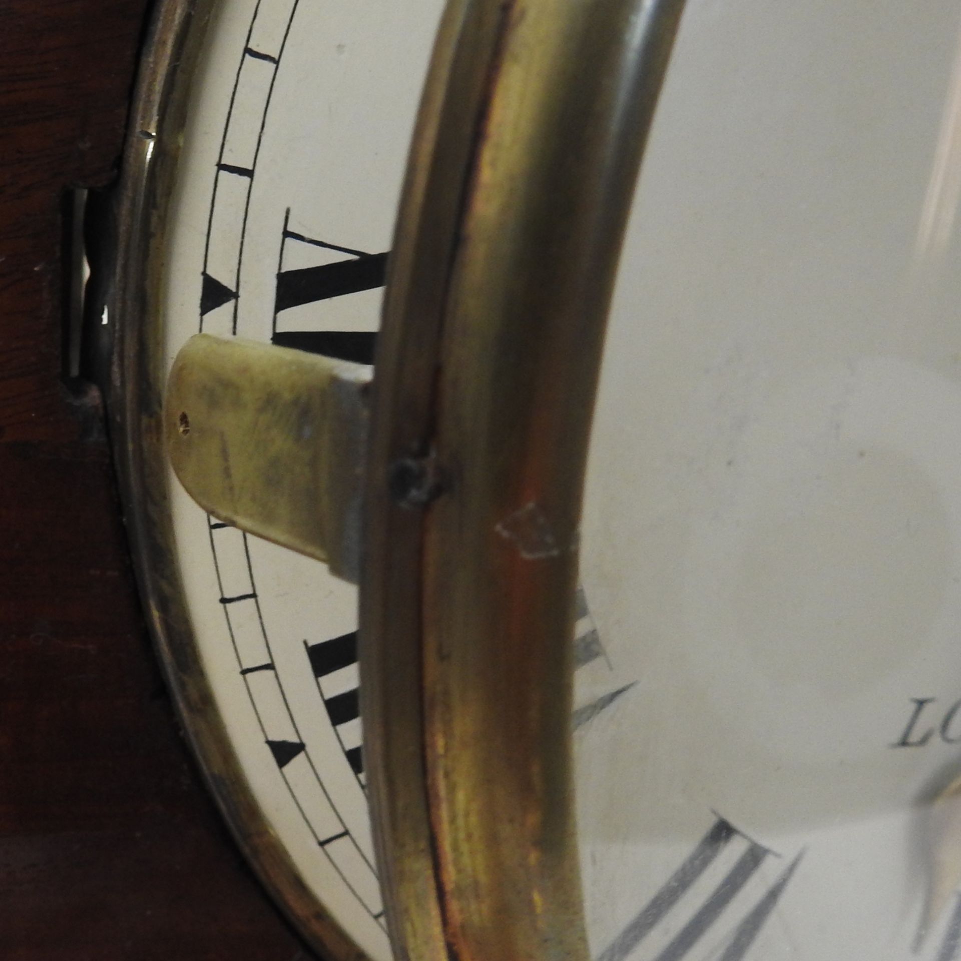 Englische Konsolenuhr, Bracket clock - Bild 9 aus 14