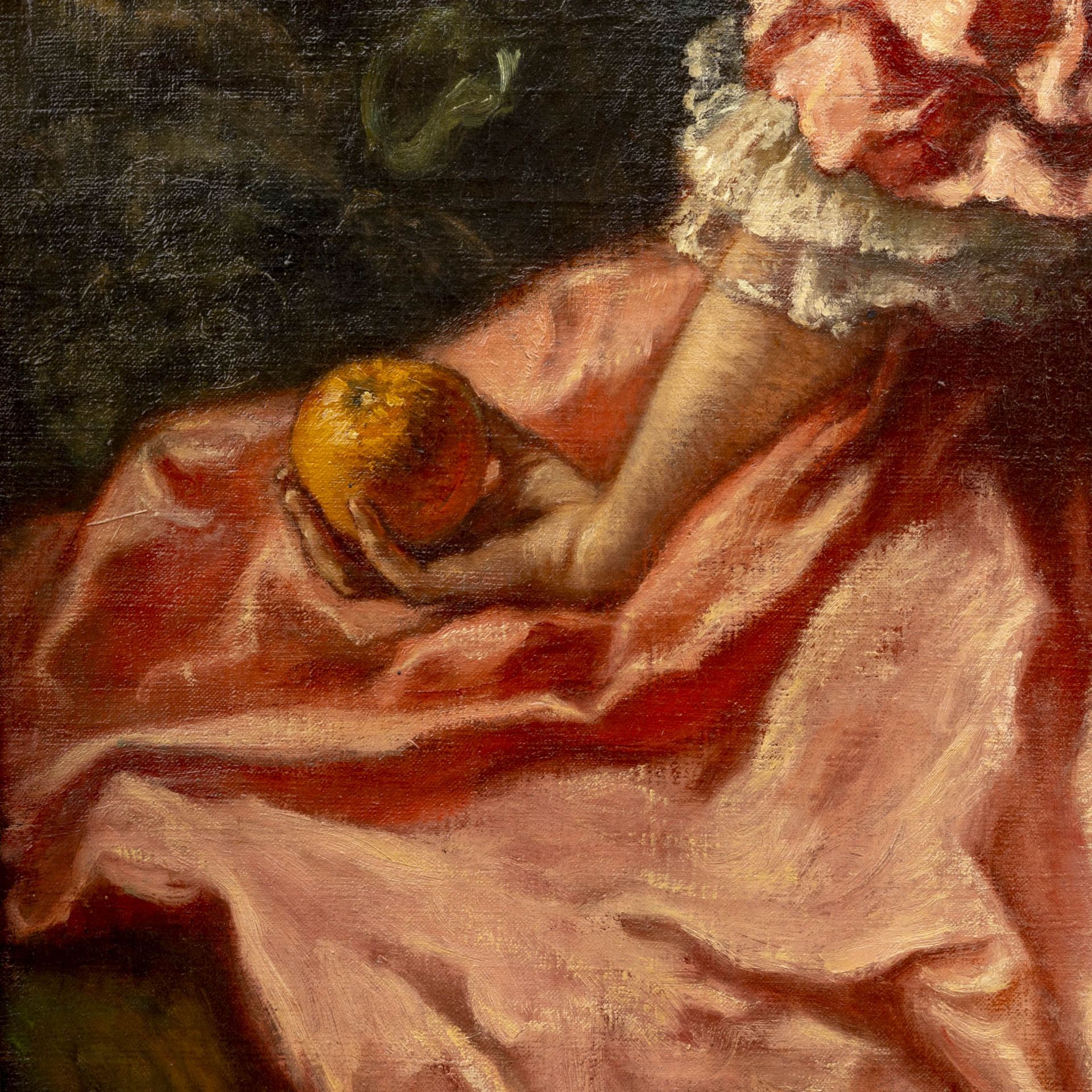 Camille Joseph Etienne Roqueplan (1802 Mallemort - 1855 Paris), Galante Szenerie unter dem Orangenba - Image 5 of 14