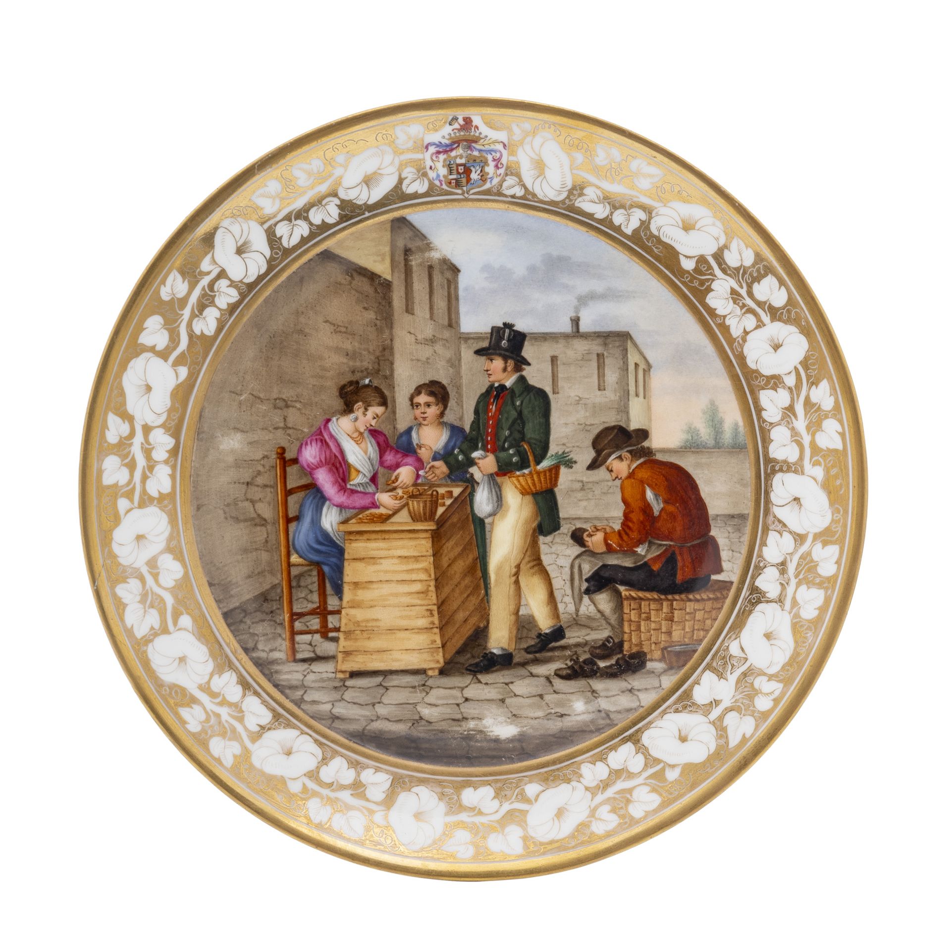 Cipolla in Napoli, 5 Handbemalte Teller - Bild 3 aus 11