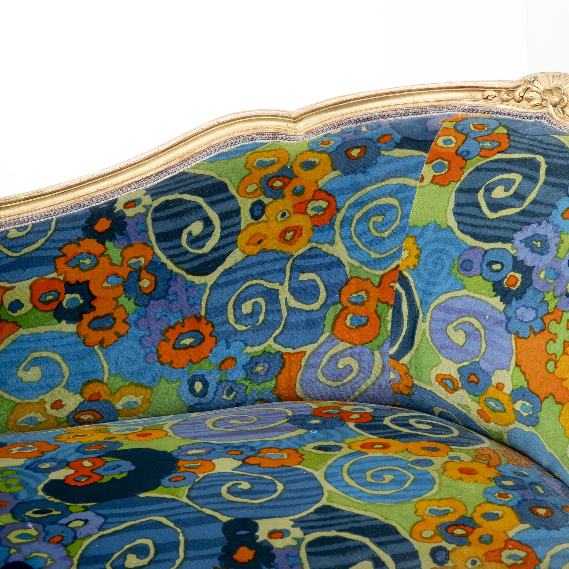 Barockes Sofa Stoffbezug von Oskar Larsen - Image 4 of 4
