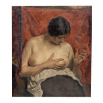 Viktor Tischler (1890 Wien - 1951Beaulieu sur Mer), Der Griff an die Brust