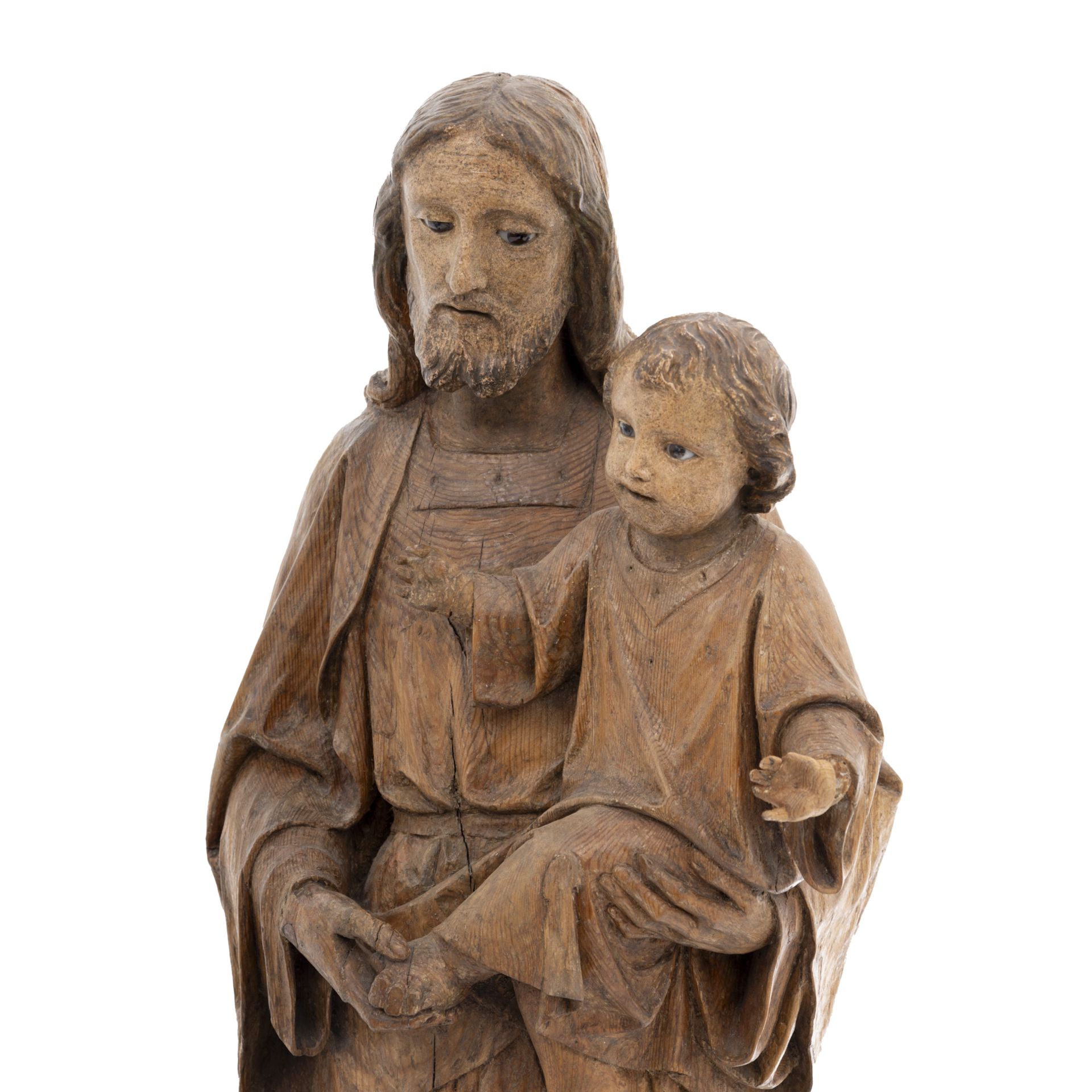 Heiliger Joseph mit Jesus - Image 9 of 9