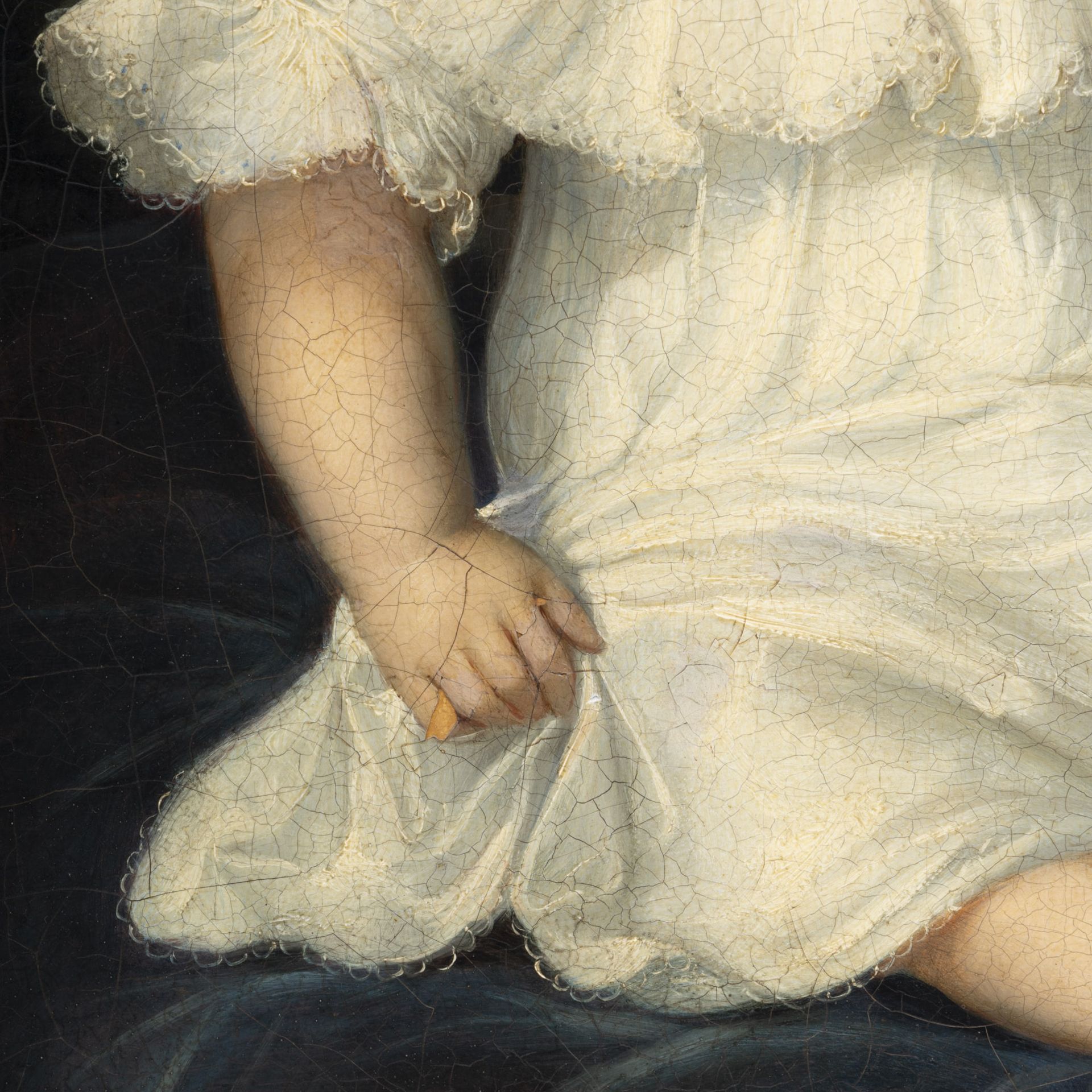 Johann Baptist Reiter, Portrait eines Kleinkindes - Bild 6 aus 6