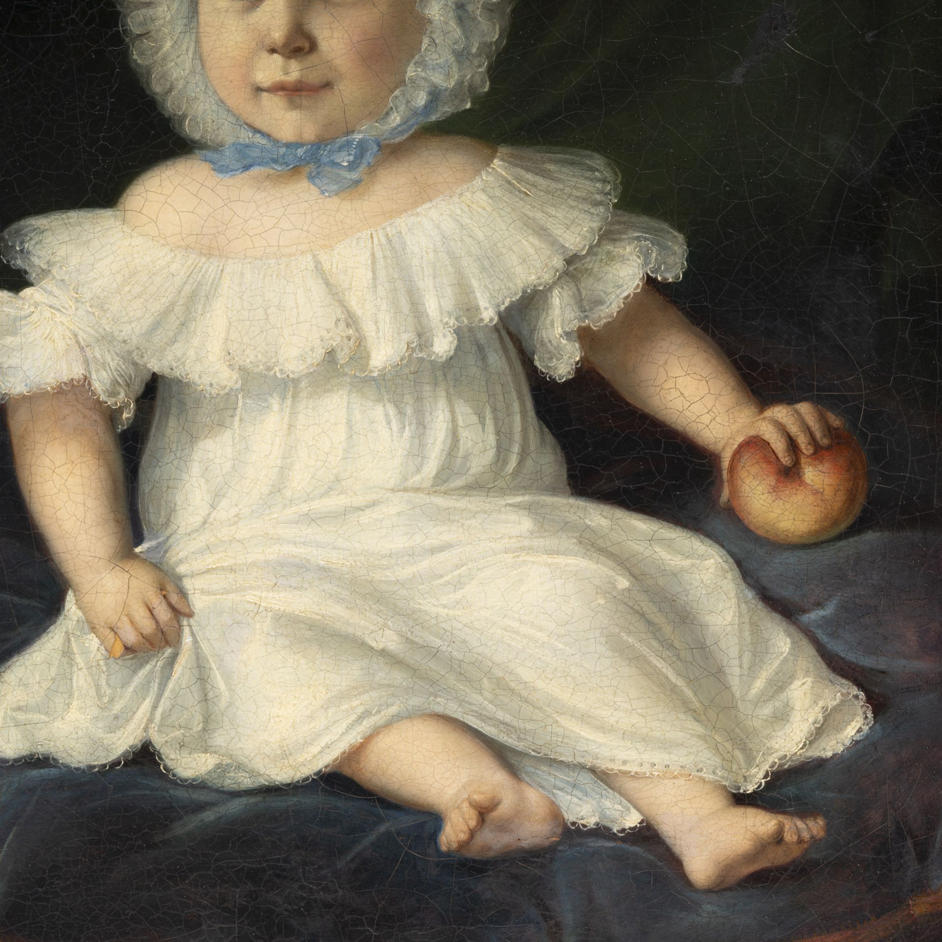 Johann Baptist Reiter, Portrait eines Kleinkindes - Bild 2 aus 6