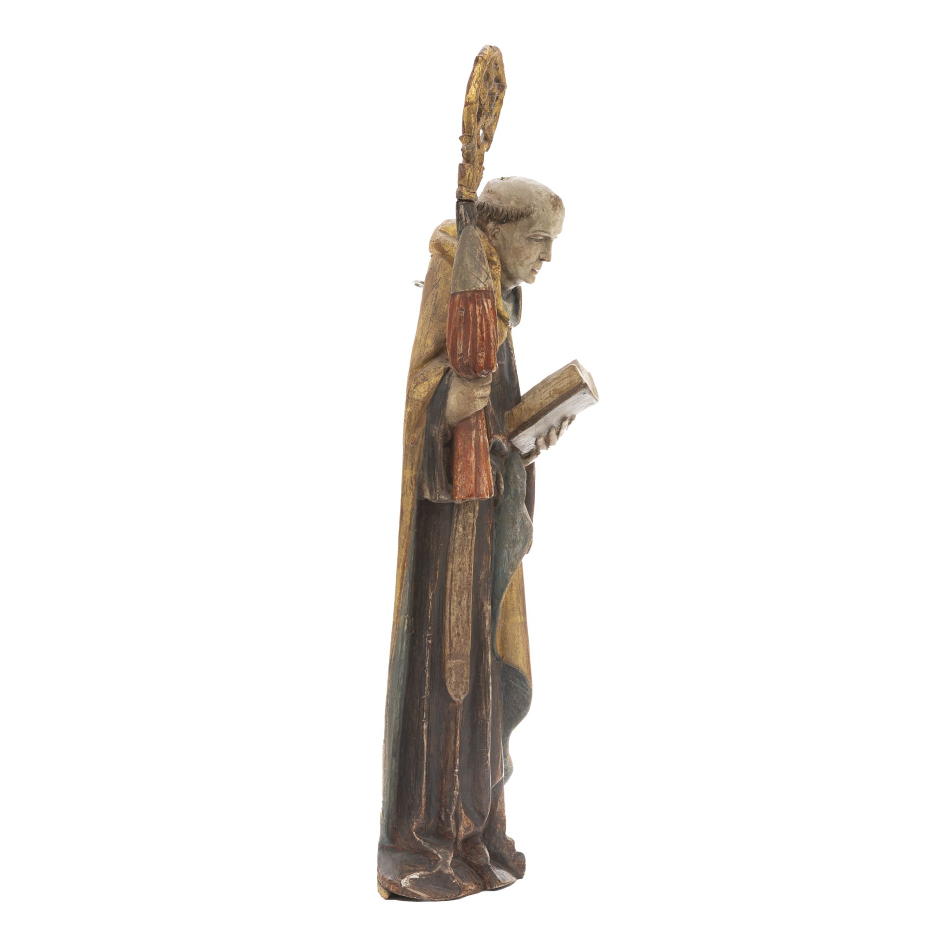 Holzfigur, Geistlicher - Bild 5 aus 6