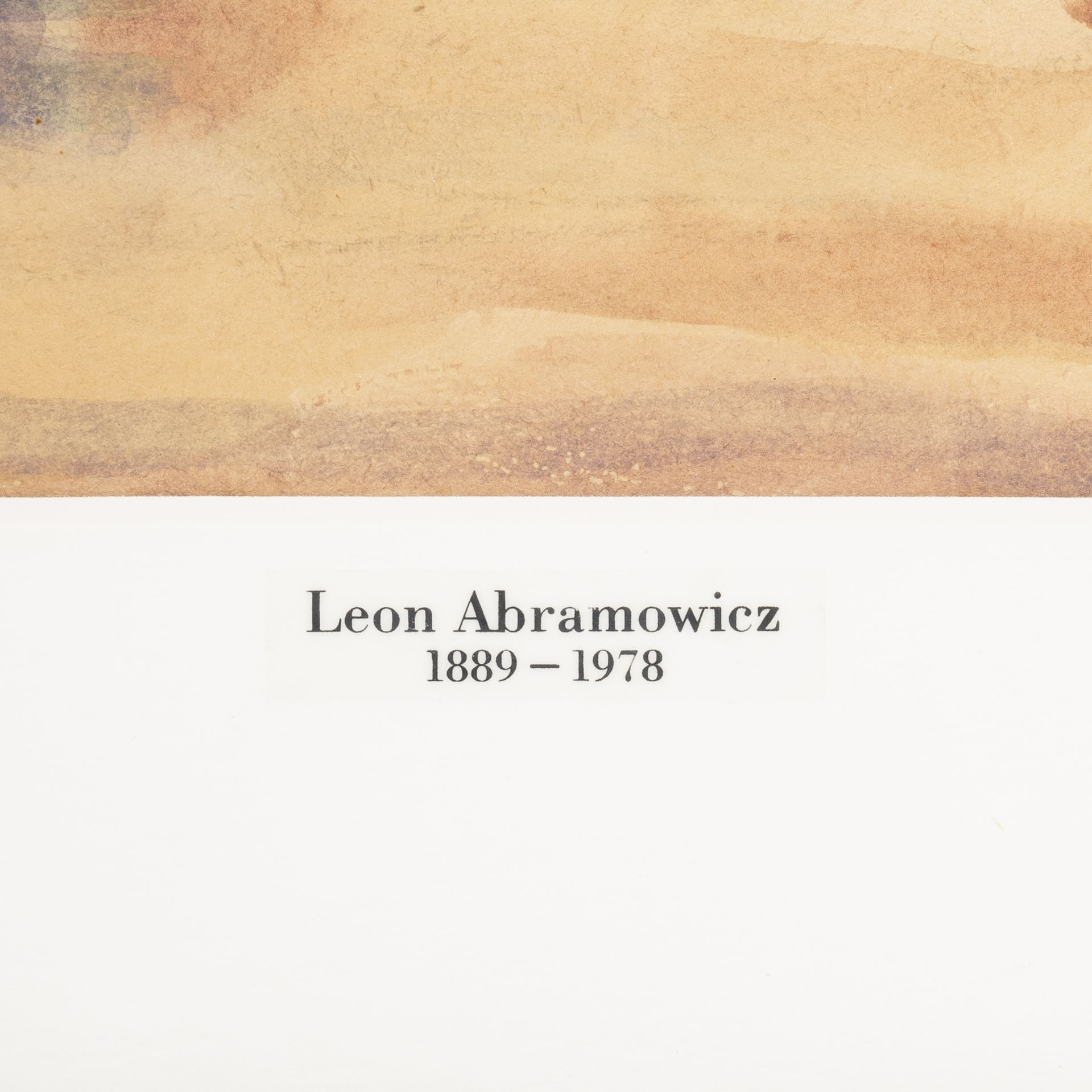 Leon Abramowicz, Pastell - Image 4 of 7